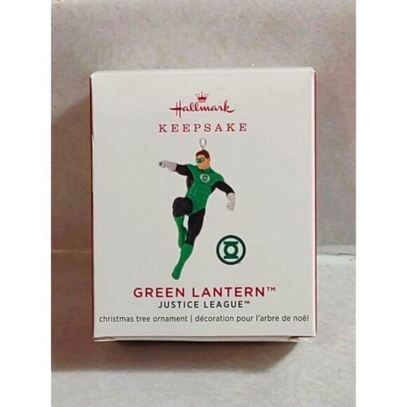 Green lantern MINIATURE DC Comics KEEPSAKE ORNAMENT NIB - Picture 1 of 3